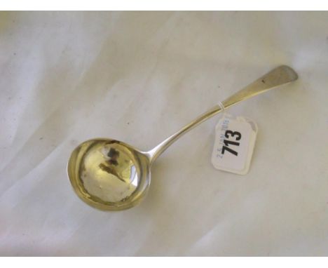 Bottom struck sauce ladle Lon 1779 38g    