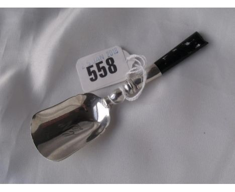 Caddy spoon marked sterling      