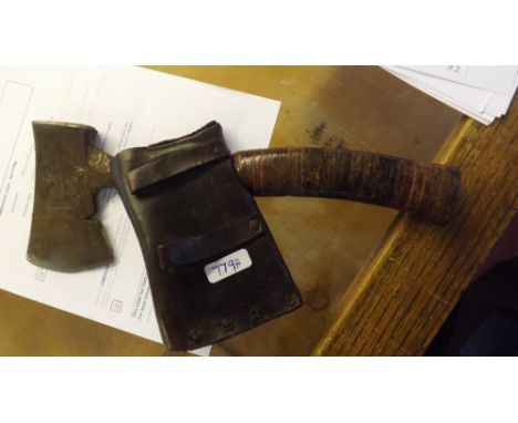 Scouts hand axe. Stamped Drop Forged. Made in   Germany        