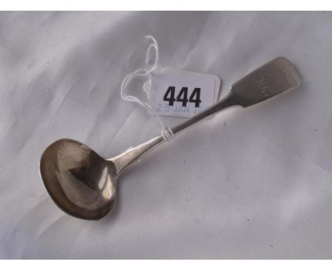 Exeter – fiddle pattern cream ladle 1836  by IP  15g        