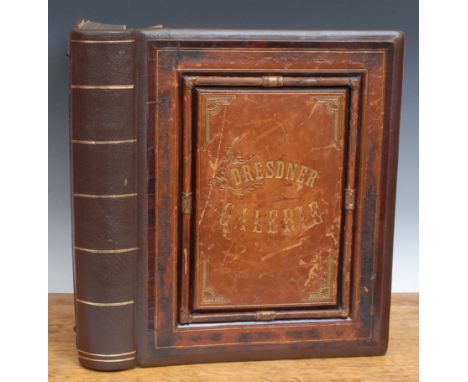 Fine Art, Painting – (Album der) Dresdner Galerie, (Leipzig, n. d., c. 1890/1902) folio, a massively and luxuriously bound fo