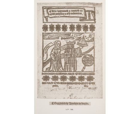 Book sale catalogues.- Sotheby & Co. Catalogue of the Library of the late Edward Gordon Duff ... sometime Sandars Reader in B