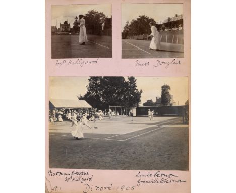 Tennis, Cricket, Football & other sports.- Vernon (Grenville Bertie, of Stoke Bruerne, Northamptonshire, Captain in 2nd Batta