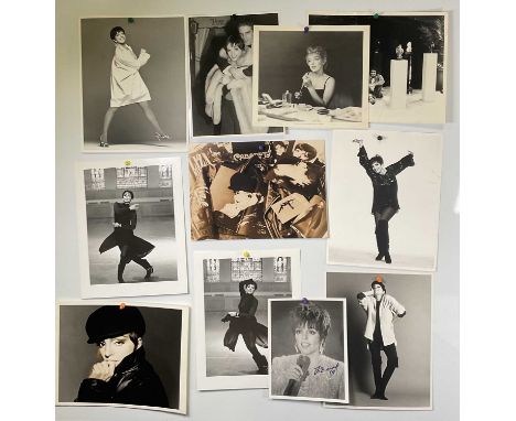 FROM THE ESTATE OF LIZA MINELLI - A group of 9 oversize portrait photographs and a signed photograph, together with an image 