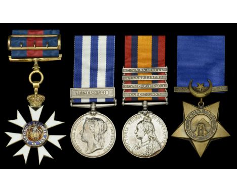 The Boer War C.M.G. group of four awarded to the Rt. Hon. Colonel The Lord B. E. B. Castletown, late of the Militia and Yeoma