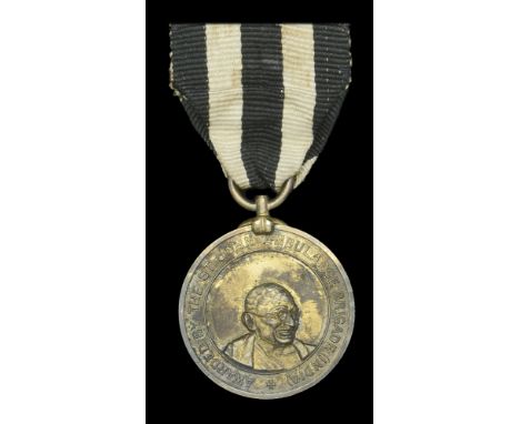 India, Dominion, Order of St John Ambulance Brigade, Seva Medal, type with portrait of Gandhi, the reverse engraved ‘144 A.W.