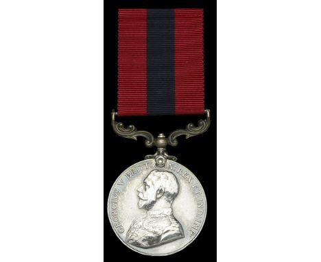 A Great War 1918 ‘Capture of Dadizeele’ stretcher-bearer’s D.C.M. awarded to Private J. Hutchinson, 2nd Battalion Royal Innis