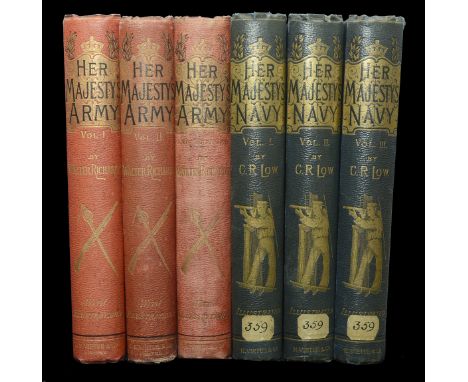 Her Majesty’s Navy, Including its Deeds and Battles. By Lieutenant C. R. Low, Published by J. S. Virtue, London, Three Volume