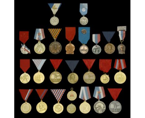 Yugoslavia, Social Federal Republic, Commemorative Medal for the 400th Anniversary of the Donja Stubica Battalion (2), bronze