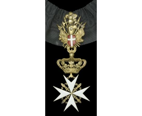 International, Sovereign Military Order of St. John of Jerusalem, Rhodes & Malta, Knight of Honour and Devotion neck badge, 1