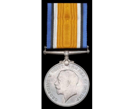 The British War Medal awarded to Private G. A. Collier, 1/7th (Robin Hood) Battalion, Nottinghamshire and Derbyshire Regiment