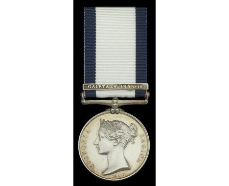 Naval General Service 1793-1840, 1 clasp, Gaieta 24 July 1815 (Edward Hooper.) some light marks, otherwise good very fine and