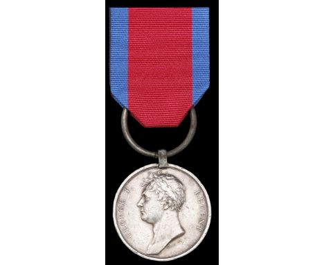 Waterloo 1815 (William Dann, 3rd Batt. 14th Reg. Foot.) fitted with replacement steel clip and ring suspension, light edge br