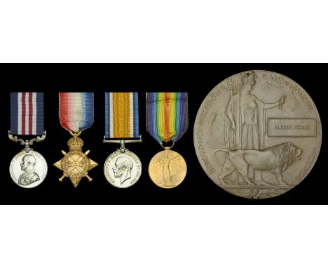 A Great War 1916 ‘French theatre’ M.M. group of four awarded to Sergeant A. Noble, 1/19th (County of London) Battalion, Londo