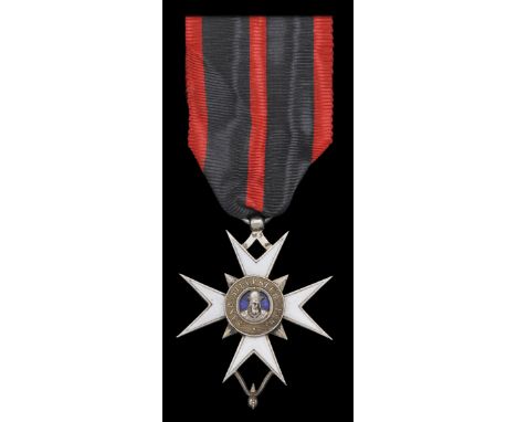 Vatican, Holy See, Order of St. Silvester and the Golden Spur, 2nd type, Knight’s breast badge, 44mm including spur x 38mm, s