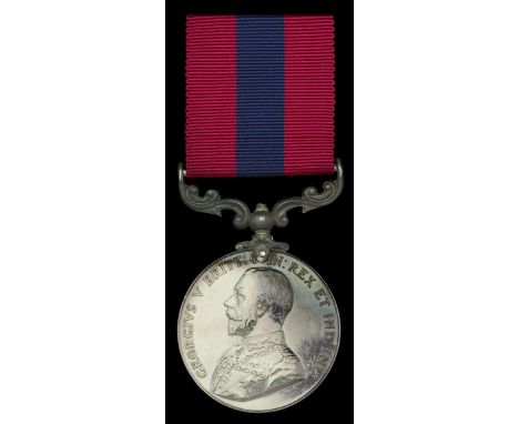 A Great War 1918 ‘Western Front’ stretcher-bearer’s D.C.M. awarded to Private H. Greenhall, 2/4th South Lancashire Regiment  