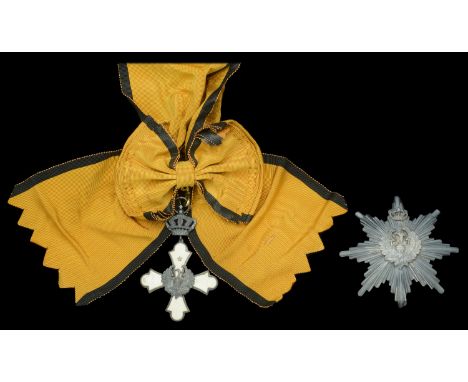Greece, Kingdom, Royal Order of the Phoenix, 4th type, First Class set of insignia, by S. Anagnostopoulos, Athens, comprising