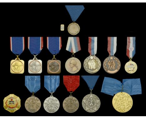 Yugoslavia, Social Federal Republic, Medal of Sporting Merit for Olympic Games Participants, bronze; Medal of Sporting Merit 