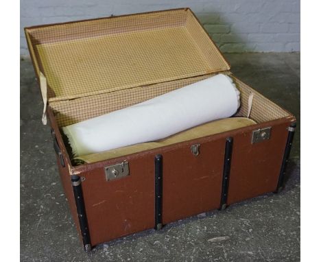Vintage Travel Trunk with Contents