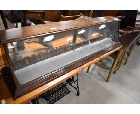 A vintage shop counter display, Cadbury's Chocolate , width approx. 103cm, wear commensurate with age