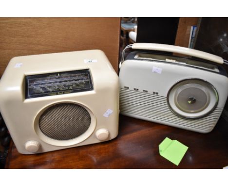 Two vintage bush radios