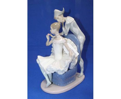 NAO GROUP MODELLED AS A BALLET DANCER AND JESTER 