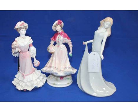 LOT OF 20 CERAMIC FIGURINES
comprising of 6 Royal Worcester figurines, and 14 Coalport figurines