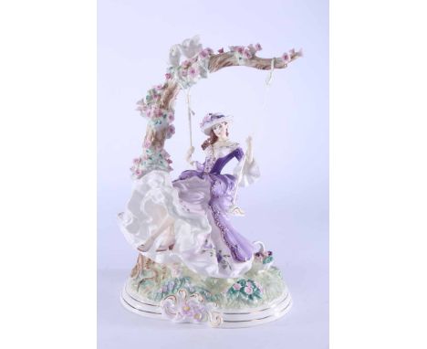 ROYAL WORCESTER FIGURE OF 'SUMMER'S DREAM'
no 851 of 4950, black factory mark to base 