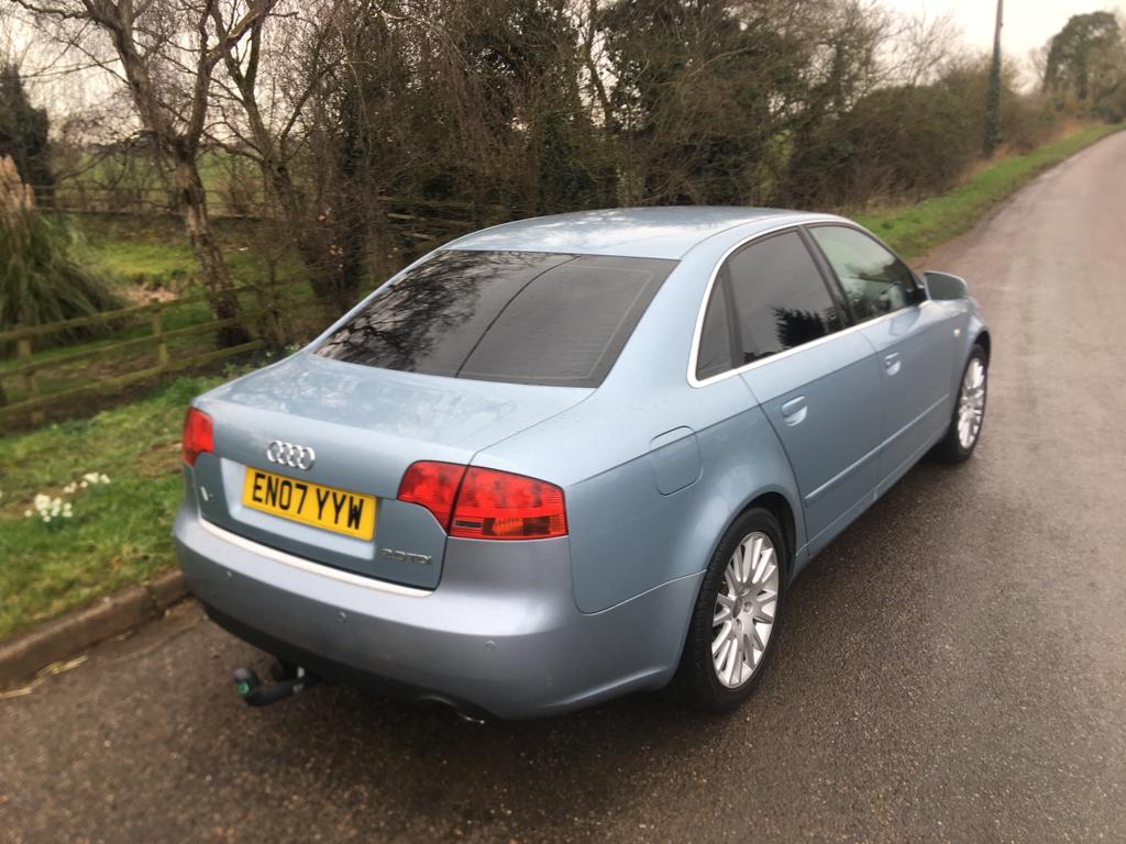 REG 07 2007 AUDI A4 SE TDI 170 MANUAL LOG BOOK PRESENT MOT TILL NOV