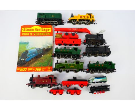 Hornby - Wrenn - Lone Star - Triang - Others - A mixed unboxed collection of mainly OO gauge steam and diesel locomotives. Lo
