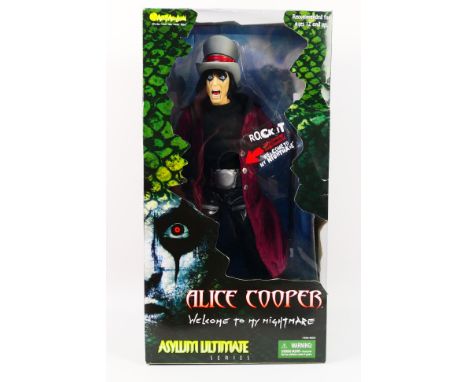 Art Asylum - Asylum Ultimate Series - A boxed #85000 Alice Cooper Welcome To My Nightmare figure - The 45 cm (h) figure appea