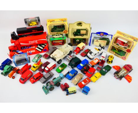 Corgi, Matchbox, Lledo, Oxford Die-cast, Other - 46 x boxed/unboxed die-cast model vehicles - Lot includes a boxed Corgi Scam