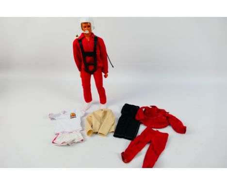 Denys Fisher - Kenner - An unboxed Kenner 'Steve Austin' (Six Million Dollar Man) wearing Back Pack Radio, with several unbox