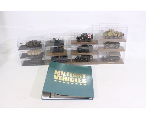 Atlas Editions, DeAgostini - 12 x boxed die-cast model military vehicles - Lot includes a DeAgostini Leclerc T5 France 1997. 