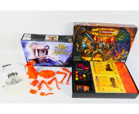 Pegasus Hobbies, Parker - A boxed board game and model kit - Lot includes a Pegasus Hobbies 1:8 #9008 The War of the Worlds '