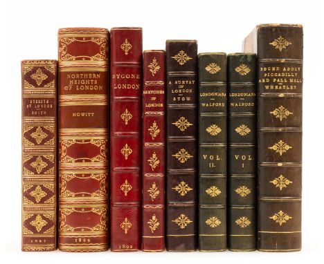 London.- Wheatley (Henry B.) Round About Piccadilly and Pall Mall, first edition, half-title, frontispiece and map, wood engr
