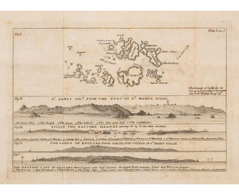 Cornwall.- Borlase (William) Observations on the Ancient and Present State of the Islands of Scilly, first edition, half-titl