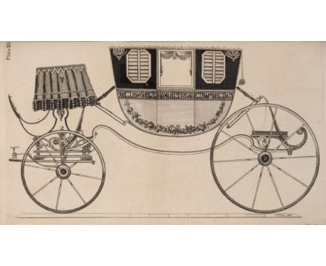 Carriages.- Felton (William) A Treatise on Carriages; comprehending Coaches, Chariots, Phaetons, Curricles, Whiskeys, &c..., 