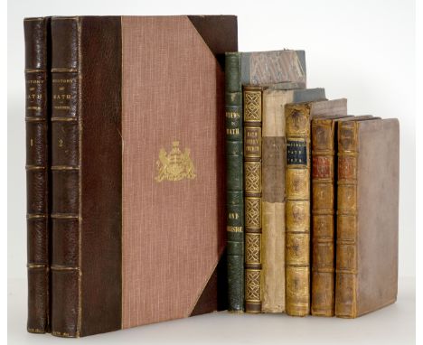 Bath.- Warner (Rev. Richard) The History of Bath, 1 vol. bound in 2, first edition, specially-printed title to vol. 2, engrav