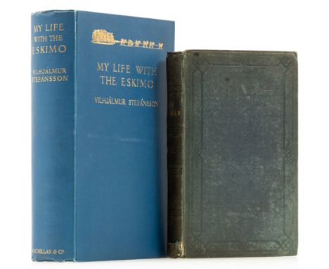 Polar.- Stefánsson (Vilhjálmur) My Life with the Eskimo, numerous photographic plates, one preliminary leaf loose, book-label