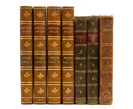 Woodville (William) Medical Botany, 4 vol., second edition, 274 hand-coloured engraved plates (with additional plate 181* at 