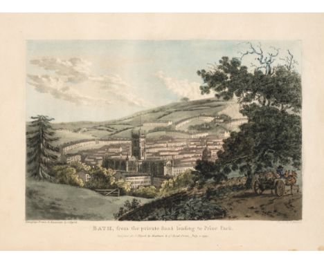 Bath.- Ibbetson (Julius Caesar), John Laporte &amp; John Hassell. A Picturesque Guide to Bath, Bristol Hot-Wells, the River A