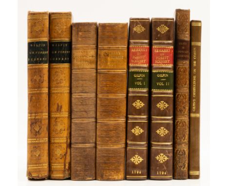 Britain.- Gilpin (William) Remarks on Forest Scenery...Illustrated by the Scenes of New-Forest in Hampshire, 2 vol., second e