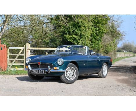 • Fitted with a V8 engine• Has power steering fitted• Chrome bumper conversionThe MGB was first introduced in May 1962 as a d