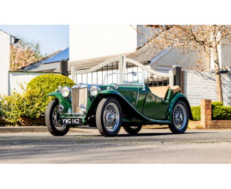 Earlier restorationClassic colour combinationThe 1948 MG TC is a quintessential British sportscar that played a crucial role 