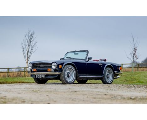 Three owners from newFully restored and featuring TR5 engineThe Triumph TR6 was manufactured for seven years from 1969 and by