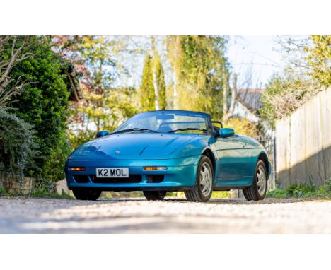 One owner from newRecently servicedThe Lotus M100 Elan, launched in 1989, was a two-seater, convertible sportscar designed by
