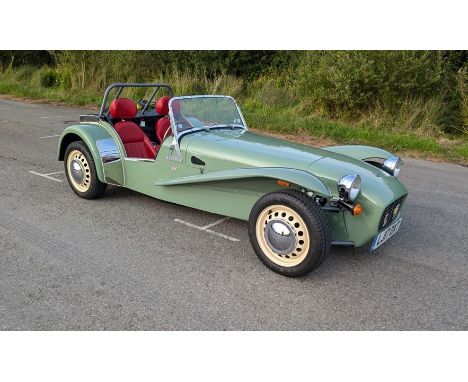 Number 22 of only 60 manufacturedFull wet weather gearExceptional conditionThe Caterham Seven is a modern embodiment of a cla