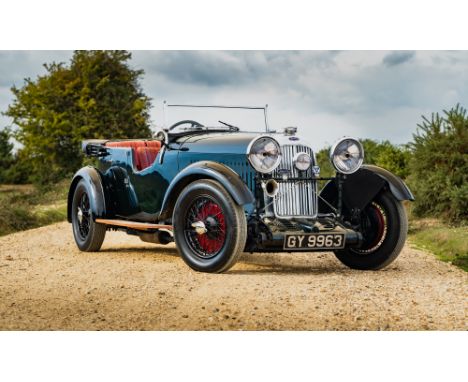 Rare Continental TourerComes with original buff logbookBare metal respray 2022Lagonda's early success had been founded on the