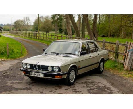 Just one owner from newHighly original exampleThe E28 generation BMW 5-Series, produced from 1981 to 1988, marked a major ste